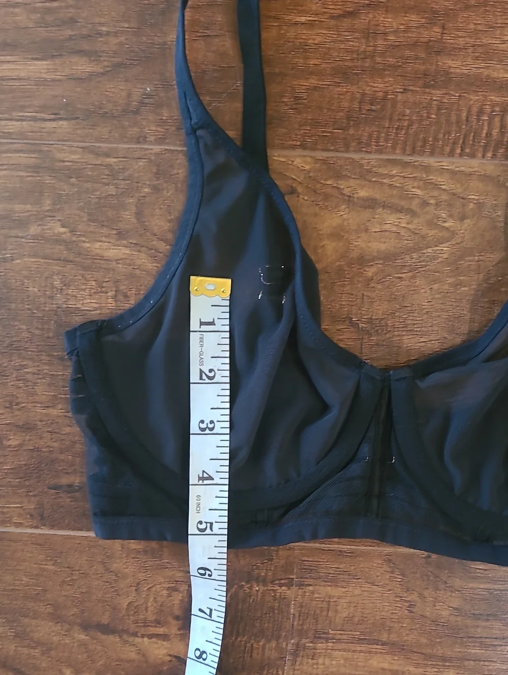 Victoria Secret Black Sheer Underwire Bra - Women Intimates Size S